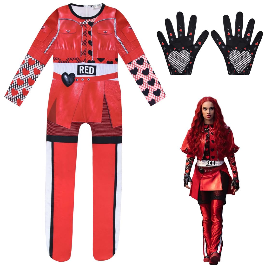 DYWPYCLQ Girls' jumpsuit Costume Kids Carnival Halloween Cosplay Costume Decoration clothes Girl Party attire 3-12 Years (Style 2, 7-8Years)