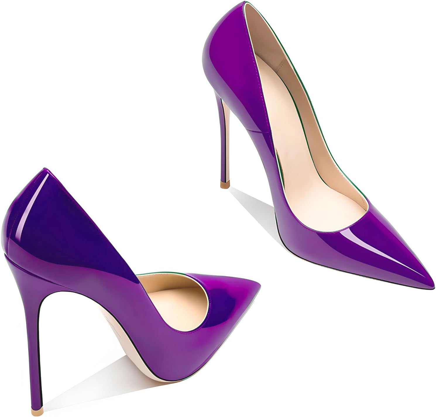 Women's Pointed Toe Pumps High Heel Dress Shoes