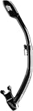 Cressi Adult Diving Dry Snorkel with Splash Guard and Top Valve - Supernova Dry: Designed in Italy