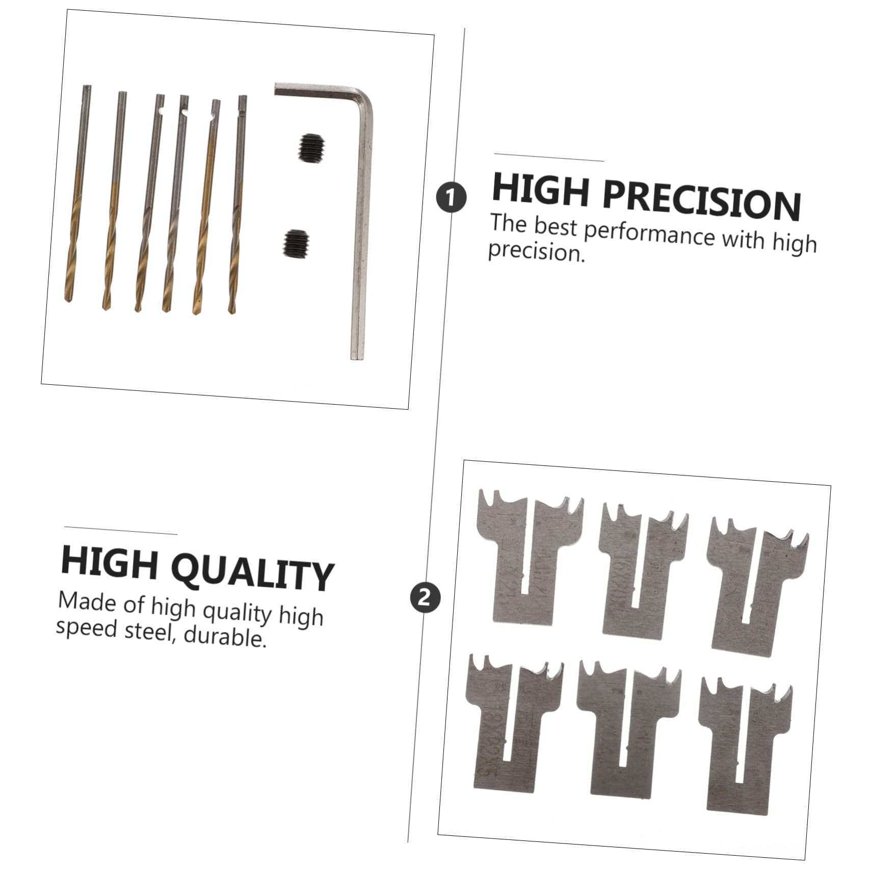 Set Punte per Trapano ad Anello in Acciaio Resistente per Lavorazione Legno Kit Punte per Perline e Intaglio su Legno Acrilico Resina e PVC Strumenti per Bricolage e Sculture