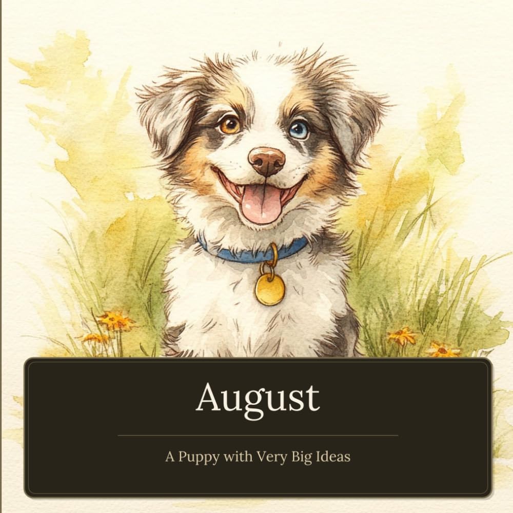 August — A Puppy with Very Big Ideas