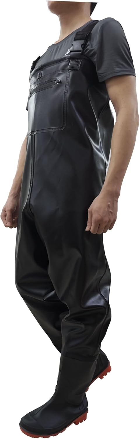 Chest Waders for Men Waterproof Fly Fishing Waders with Long Rubber Gloves, Insulated Duck Hunting Waders