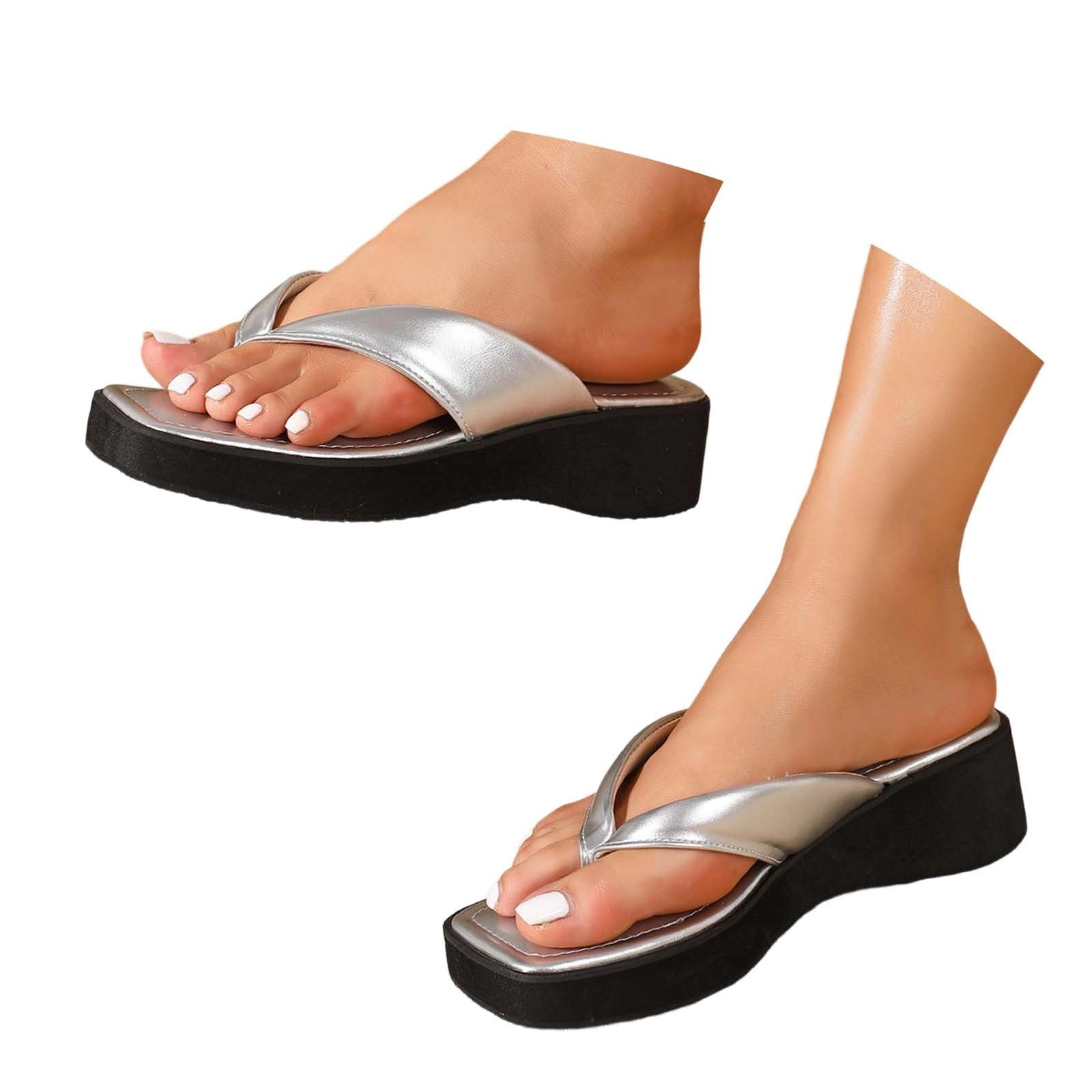 Ciabatte Mare Donna Ragazza Ciabatta Piscina Antiscivolo Infradito Gomma Estive Da Spiaggia Sandali In Blu a Fascia Ciabattine Scarpe Casa Estiva Con Di Doccia Cuoio Ragazzo Plastica Bianche 38