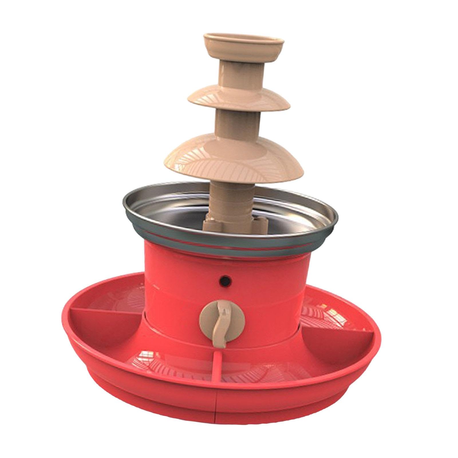 LOOM TREE® 3 Tier Chocolate Fountain Machine Fondue Fountain for Holiday | Kitchen Dining & Bar | Small Kitchen Appliances | Chocolate Fountains-image-46