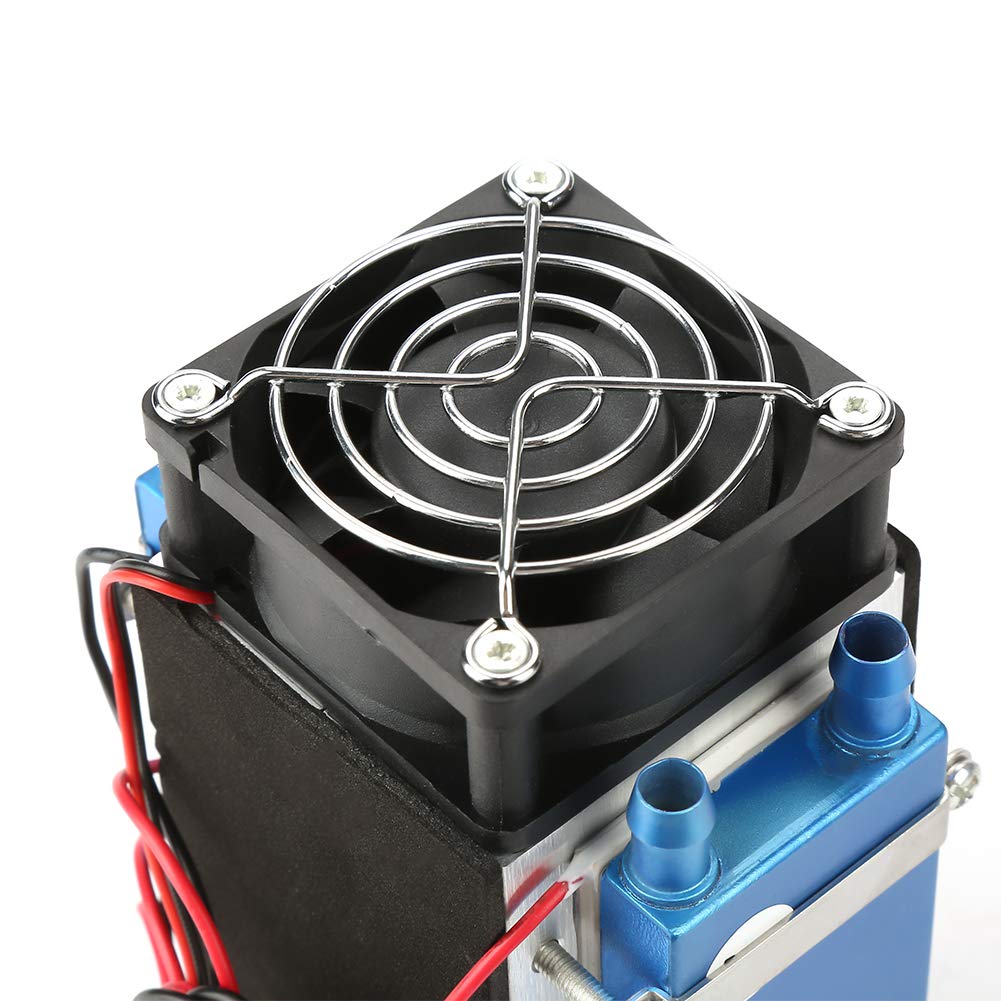 Semiconductor Cooler 12V DC | 4/6 Chip Thermal Cooling Device for Small Spaces/Pet Cooling/DIY Projects | 280W - 420W High Output Radiator with Water Circulation System (6 Pin)
