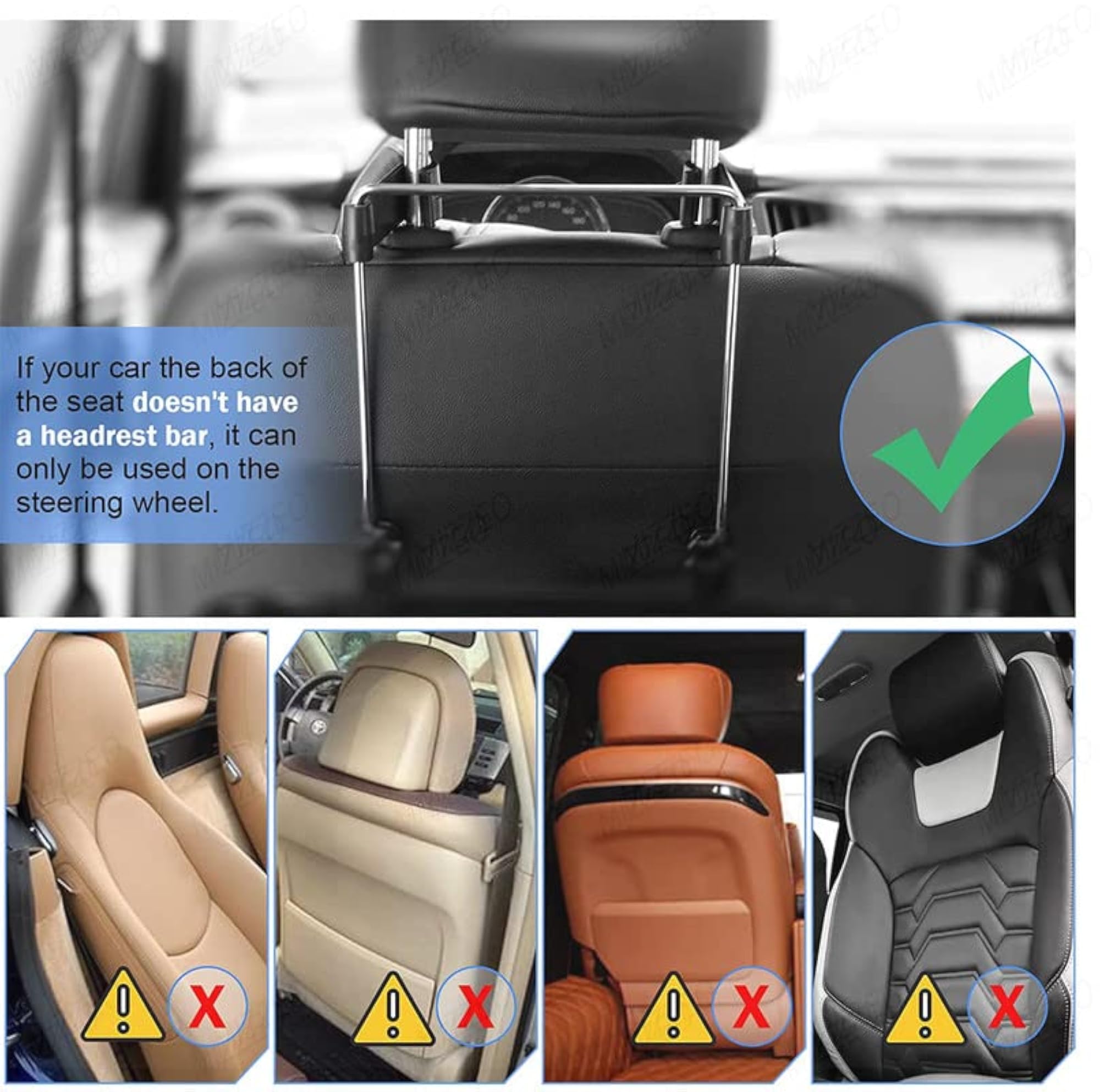 Multipurpose Car Tray Table, Ergonomic Design