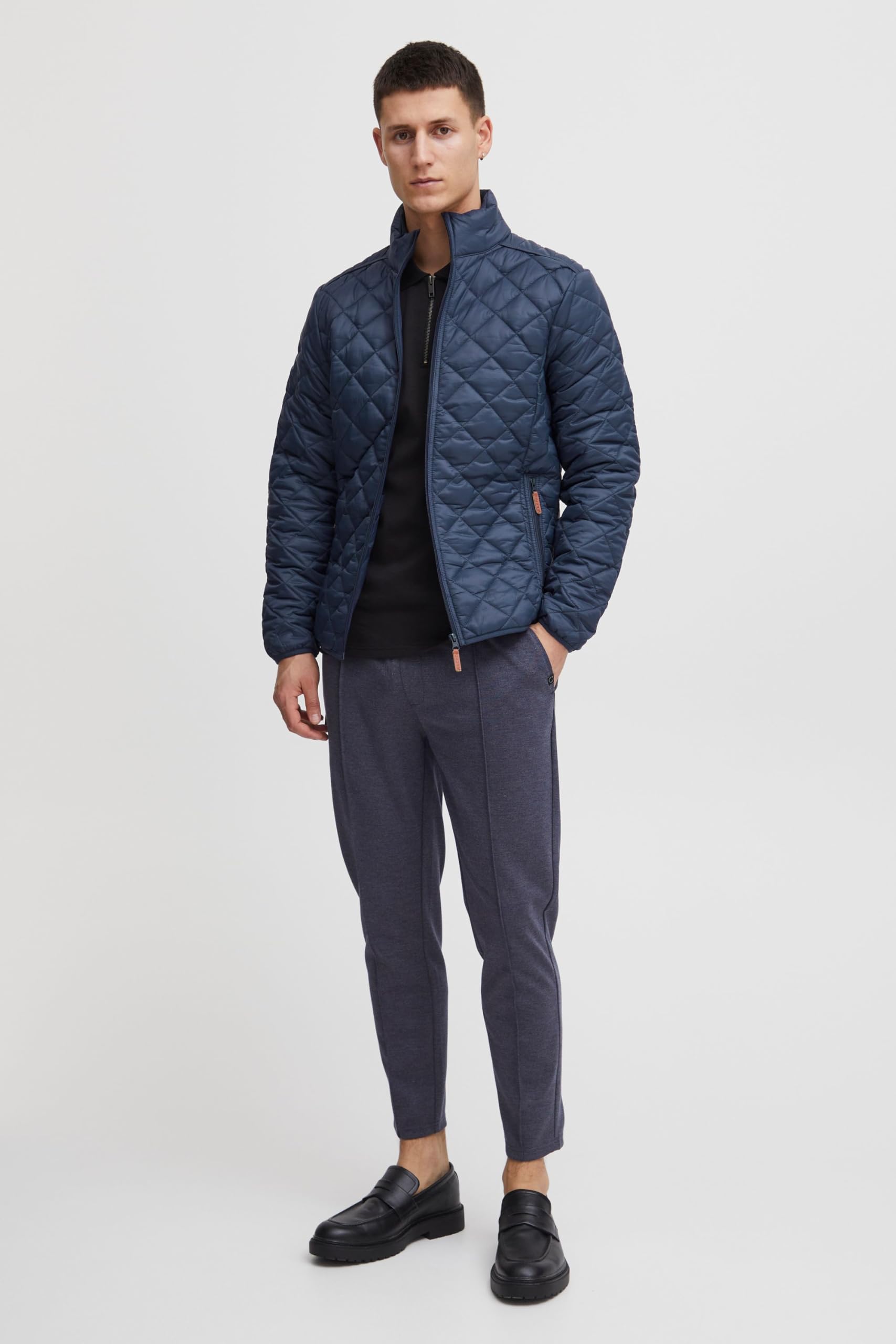 BLEND Stanley Giacca Piumino Giacche Mezza Stagione Da Uomo Con Collo Alto
