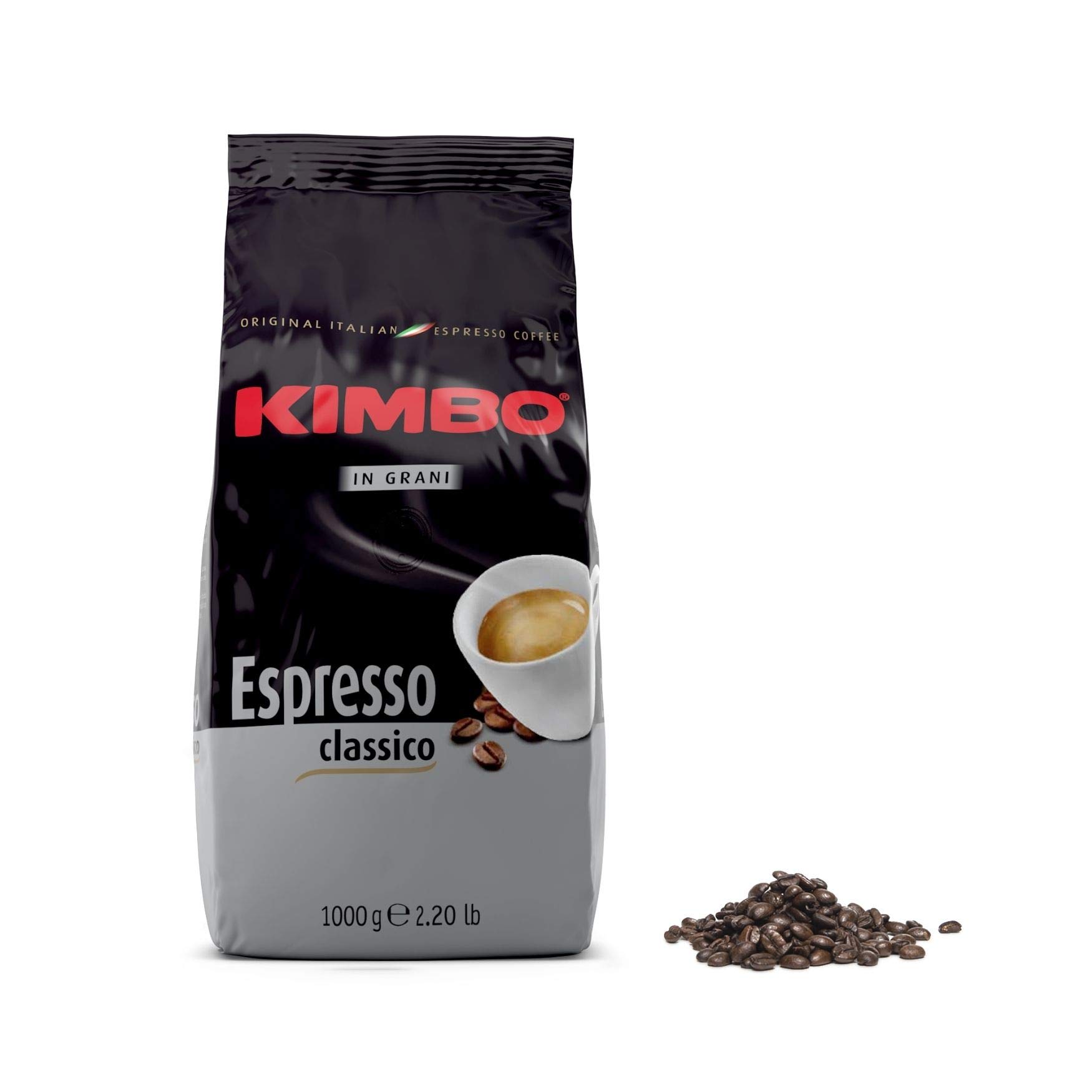 Kit de Paquetes de Café Kimbo con 2 x Espresso Classico - 2 Bolsas de 1kg
