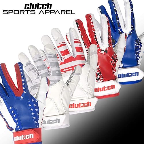 Miniatura 4 de Guantes Clutch Sports Apparel para batear en béisbol y sóftbol