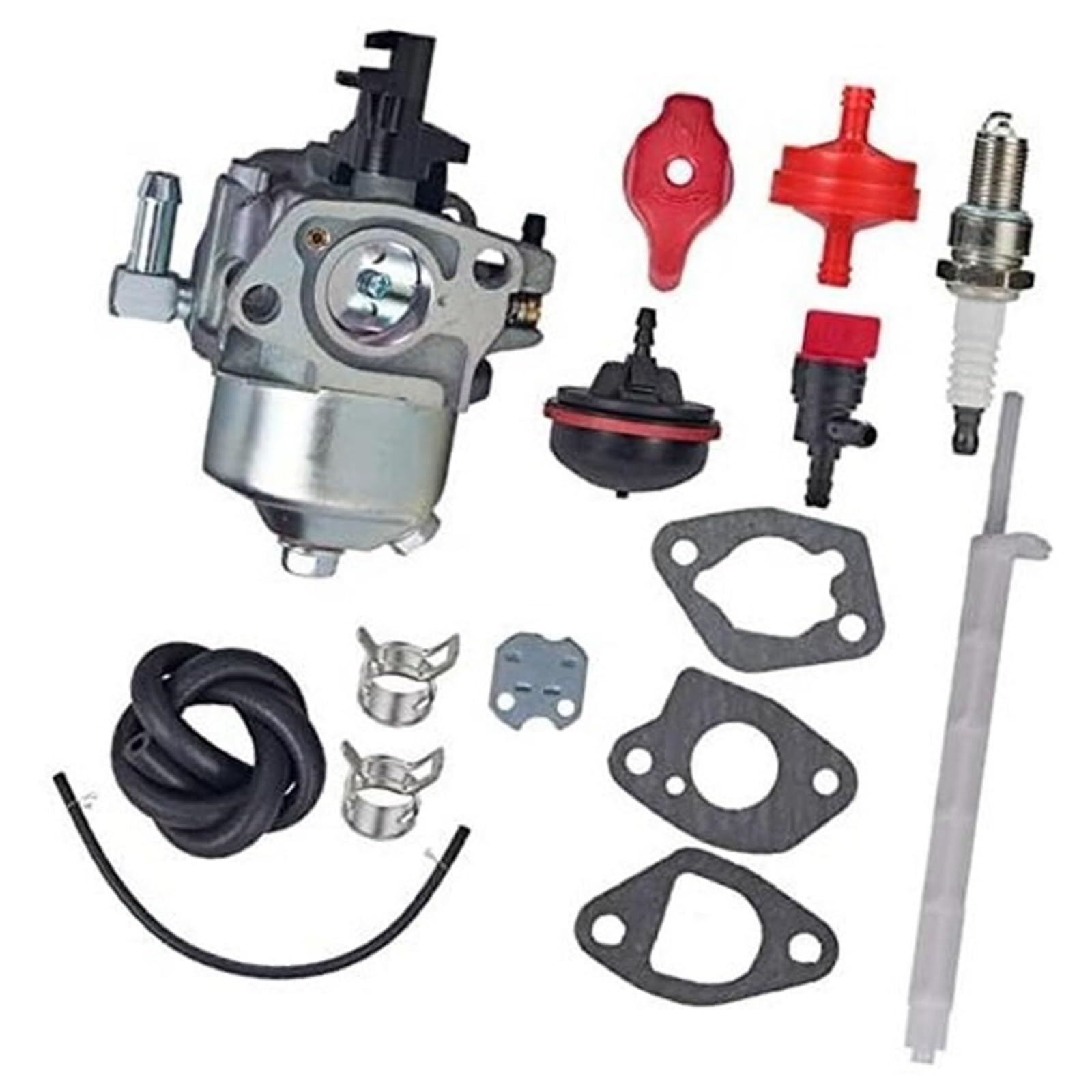 Carburateur pour souffleuse à neige à flux optimisé pour moteur 208cc 9,5 CV