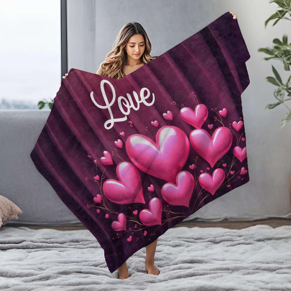 Couverture en peluche pour soirée cocooning devant la télé ou lecture au lit