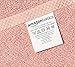 Amazon Basics Quick-Dry Washcloth - 100% Cotton, 12-Pack, Petal Pink