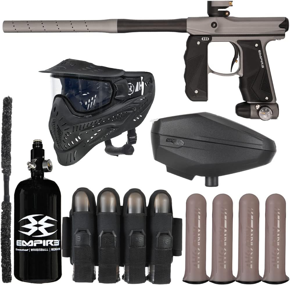 Action Village Empire Mini GS TP Rivalry Paintball Gun Package Kit