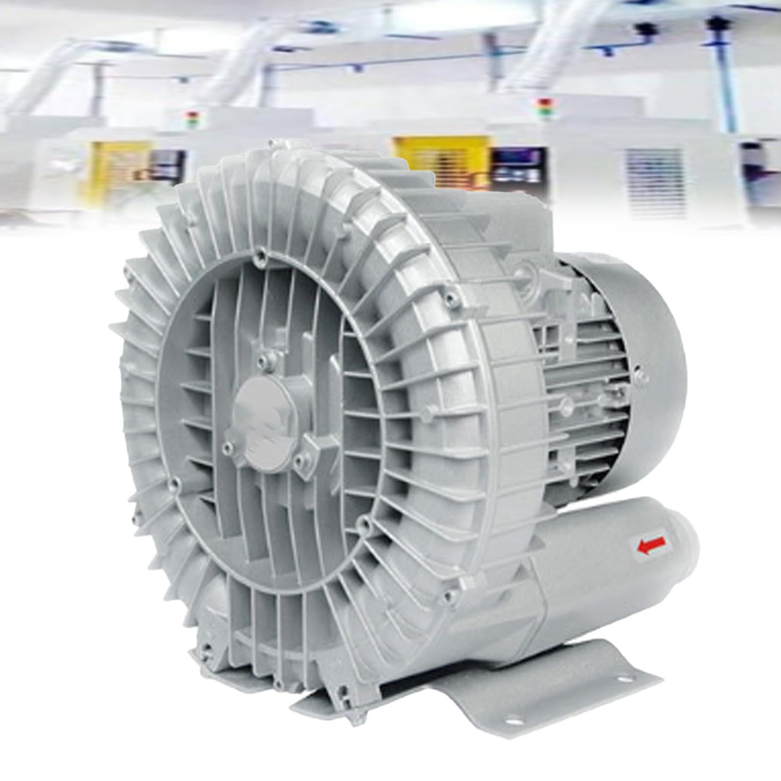 Pvxa Industrial Vacuum Pump,Ide Channel Centrifugal Blower,120W-1100W Regenerative Blower,for Aquarium Hydroponics Pond Septic ThreePhase-370W/0.49HP