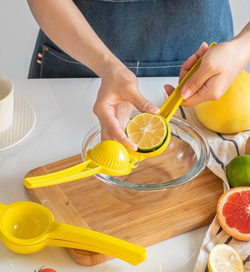 Miniatura 4 de Exprimidor de limón, exprimidor manual de alta calidad para limón, prensa manual de metal, exprimidor de cítricos, herramienta de barra exprimidora