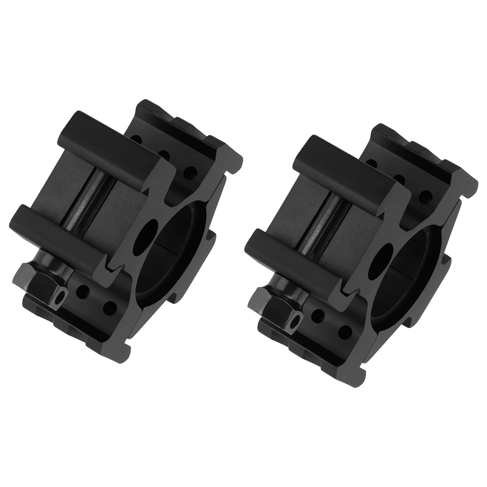 Anello di montaggio da 2,5 cm, 30 mm, 3,6 cm, 36 mm, anelli di montaggio ottici ad alto profilo, adatto a guide da 21 mm, base in alluminio con tre guide Picatinny e anello di inserimento, 2