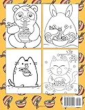 Zoom IMG-1 ramen animals coloring book kawaii