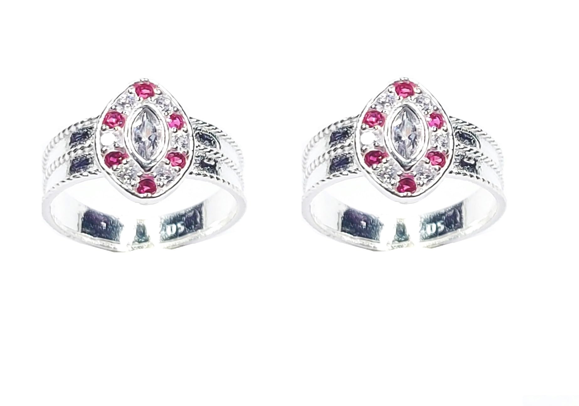 Shree Shobha CollectionSilver Toe Ring Bechiya For Womens