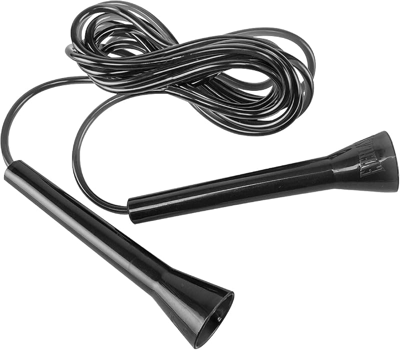 Everlast Combas de plástico para saltar Comba de velocidad negro
