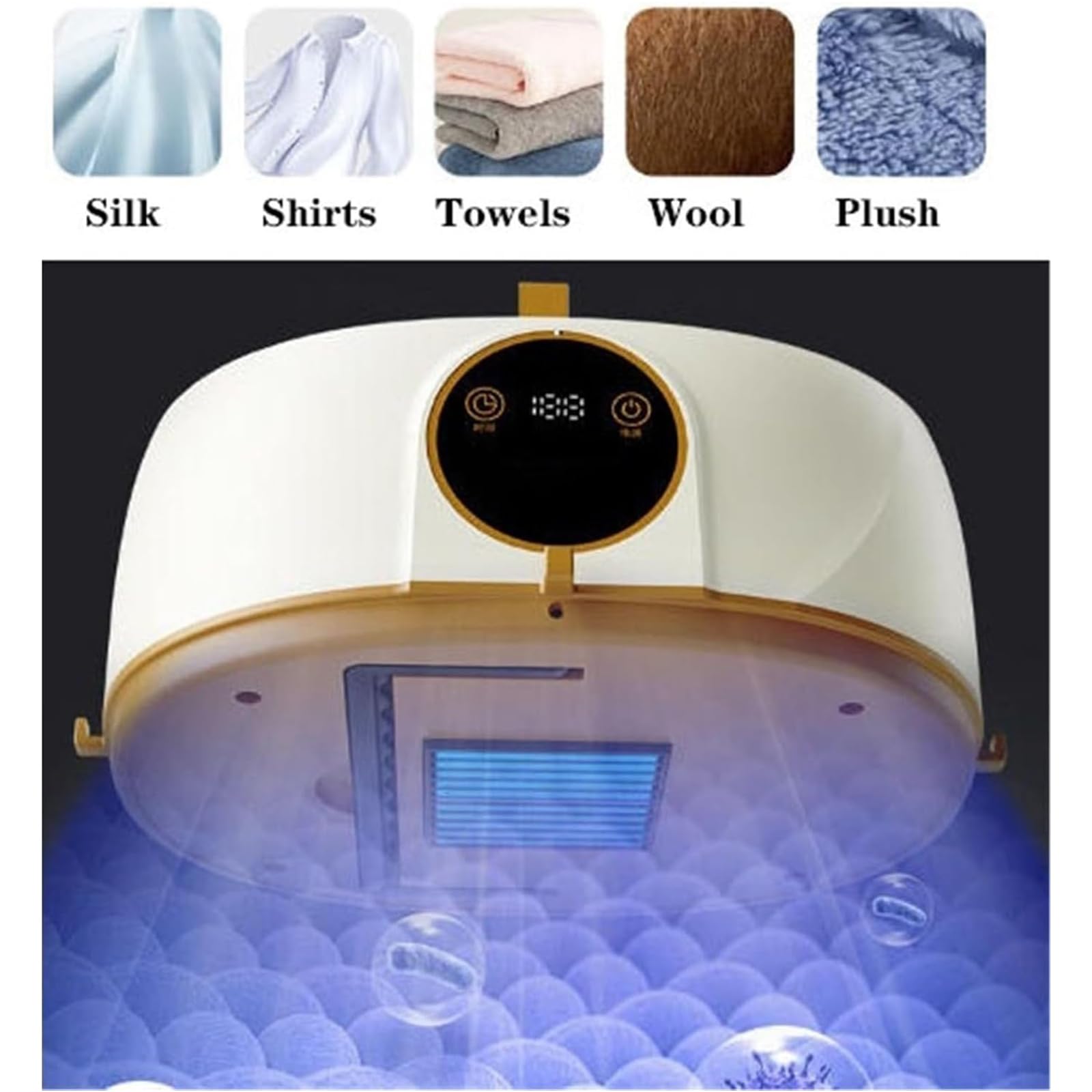 aironox defroisseur,sèche-linge gonflable portable sans fil avec défroisseur vapeur et système de pliage, télécommande sans fil, machine à repasser mains libres-A