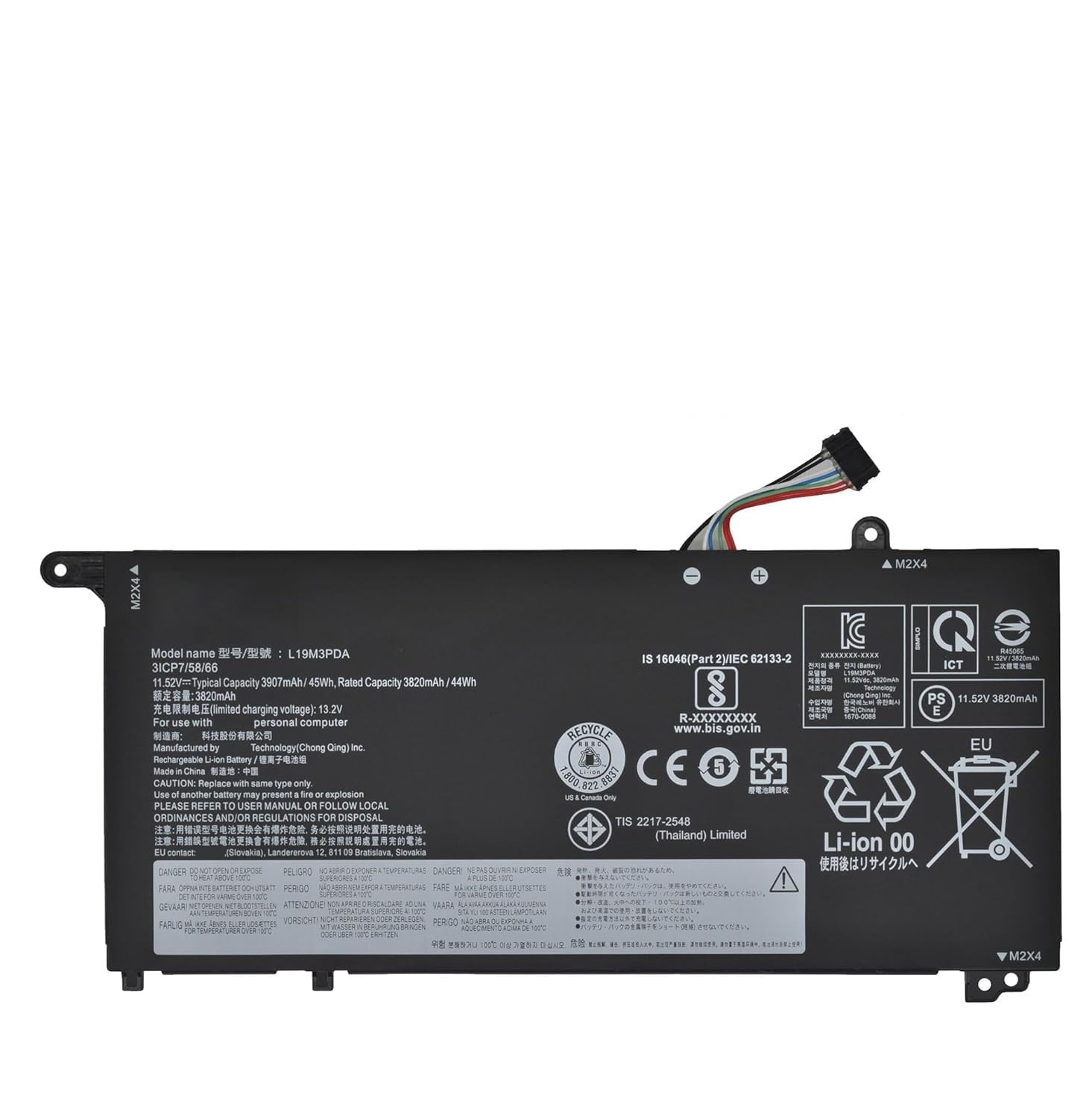 WISTAR L19L3PDA L19C3PDA L19M3PDA L19D3PDA Laptop Battery for Lenovo Thinkbook 14 G2 15 G2 Itl are 14 G3 15 G3 Acl Itl Series (B0CVB6L7JX) Amazon Price History, Amazon Price Tracker