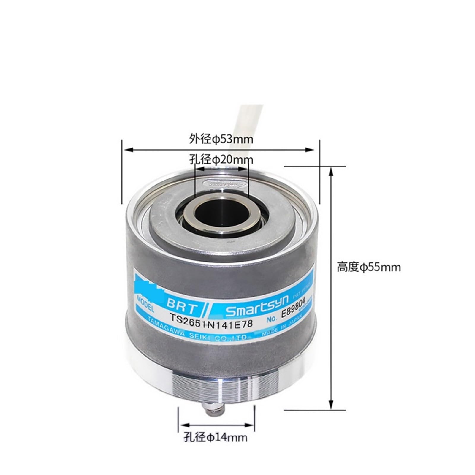 TS2651N141E78 TS2651N181E78 Resolver Encoder Serwosilnik Wtryskarka Transformator Obrotowy dla inteligentnego sterowania(TS2651N181E78)