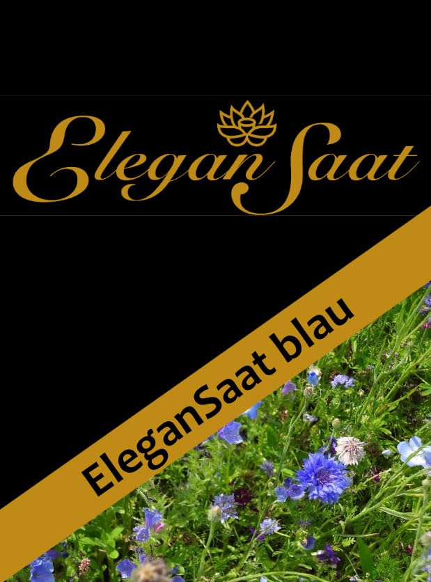EleganSaat-Blau | Einjhrige Blhmischung | Saatgut | Blumensamen von 17  blhfreudigen Arten | Fr 50 m | mit Ansaathilfe vermengt : Amazon.de:  Garten