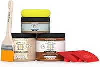 Vista 58 de Retique It Kit de acabado para encimera de madera – Vaya más allá de la imitación de madera con imprimación base de madera líquida y tintura en gel