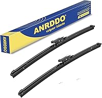 Vista 6 de Juego de 2 limpiaparabrisas de repuesto para BMW X5 E70 X6 E71 E72 2007-09/2011, 24 + 20 pulgadas, bloqueo lateral (juego de 2) no gancho en J