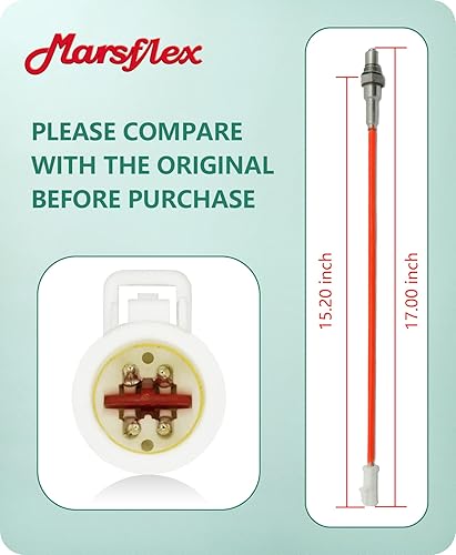 Miniatura 5 de Marsflex Sensor de oxígeno O2 15716 15717 15718 15719 de escape, de admisión, se adapta para Ford F150 F250 F350 E150 E250 E350 Super Duty Crown