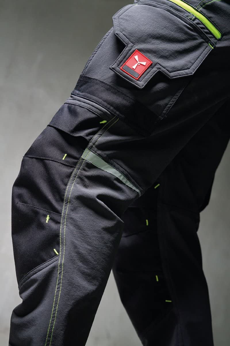 PAYPER NEXT4W 4-Way-Stretch Pantalone unisex, stretch, multistagione, con elastici laterali e passanti in vita, chiusura con zip