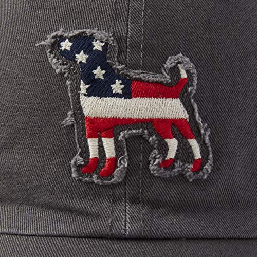 Image of Life is Good Adult Chill Baseball Cap, Low-Profile Adjustable Snap Back, Embroidered Hat for Men and Women