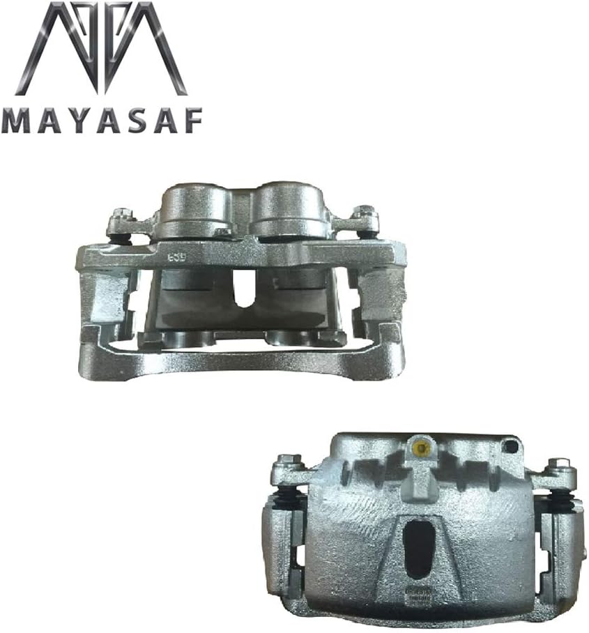 MAYASAF 18B4816+18B4817 Front Disc Brake Caliper Right+Left Caliper w/o Pads for Chevrolet(GMC) 2003-16 Express(Savana) 3500, 2007-10 Silverado(Sierra) 3500 HD, 2001-06 Silverado(Sierra) 3500