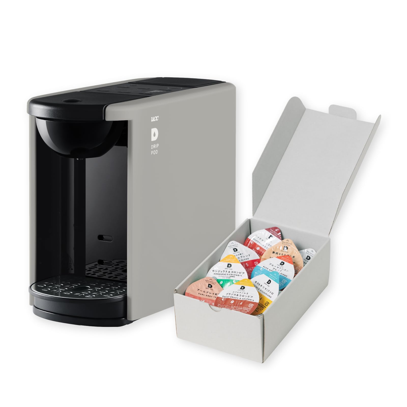 UCC ドリップポッド コーヒーマシン カプセル式 DP3 700ml ブラウン UCC ドリップポッド 一杯抽出 コーヒーマシン カプセル式 DP3