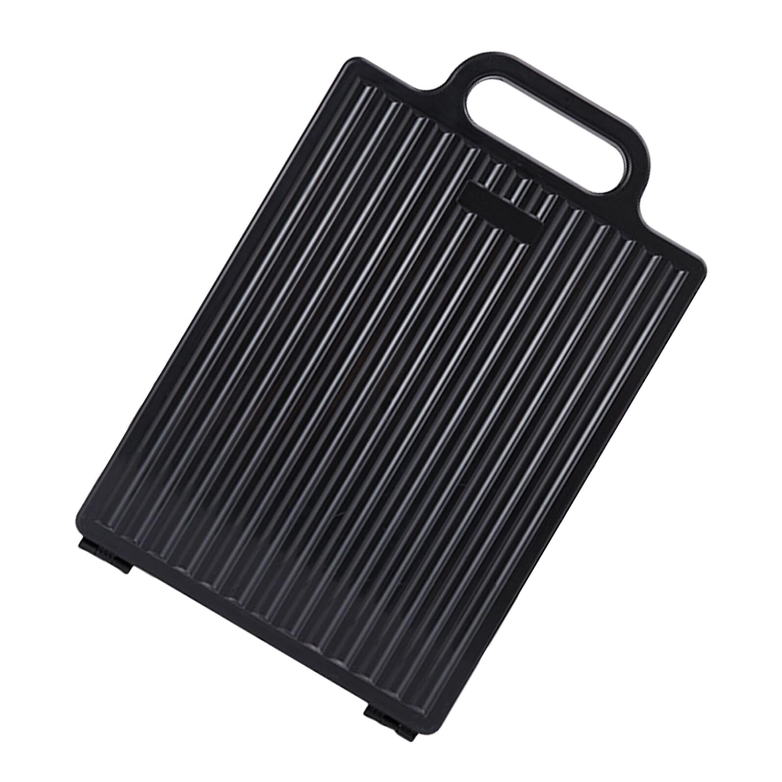 Specchio Pieghevole Bifacciale 35X23 CM in Vetro Antigraffio con Doppio Manico Specchio da Trucco Portatile e da Parete per Parrucchiere e Salone Sospensione Stabile per Styling
