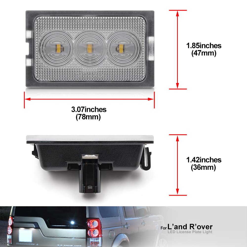 Gruppo Fanali Posteriori a LED 2014-2016 LR4, Aggiornamento per Land Rover Discovery III 2005-2009 e Discovery IV 2010-2013