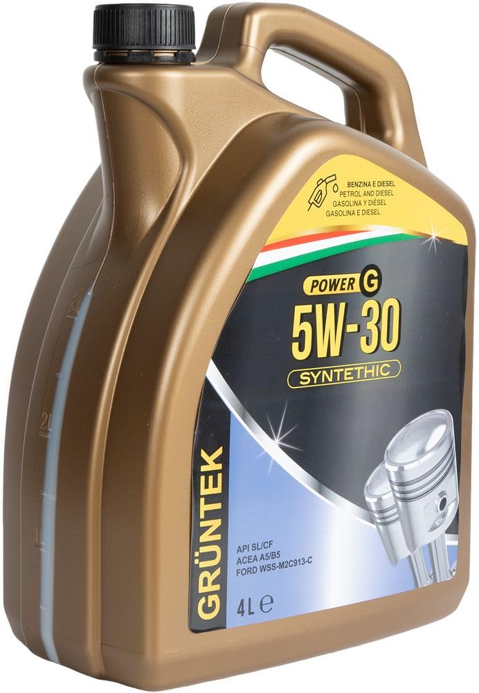 Olio Gruntek Gt Sintetico 5w30 4l Lubrificante auto