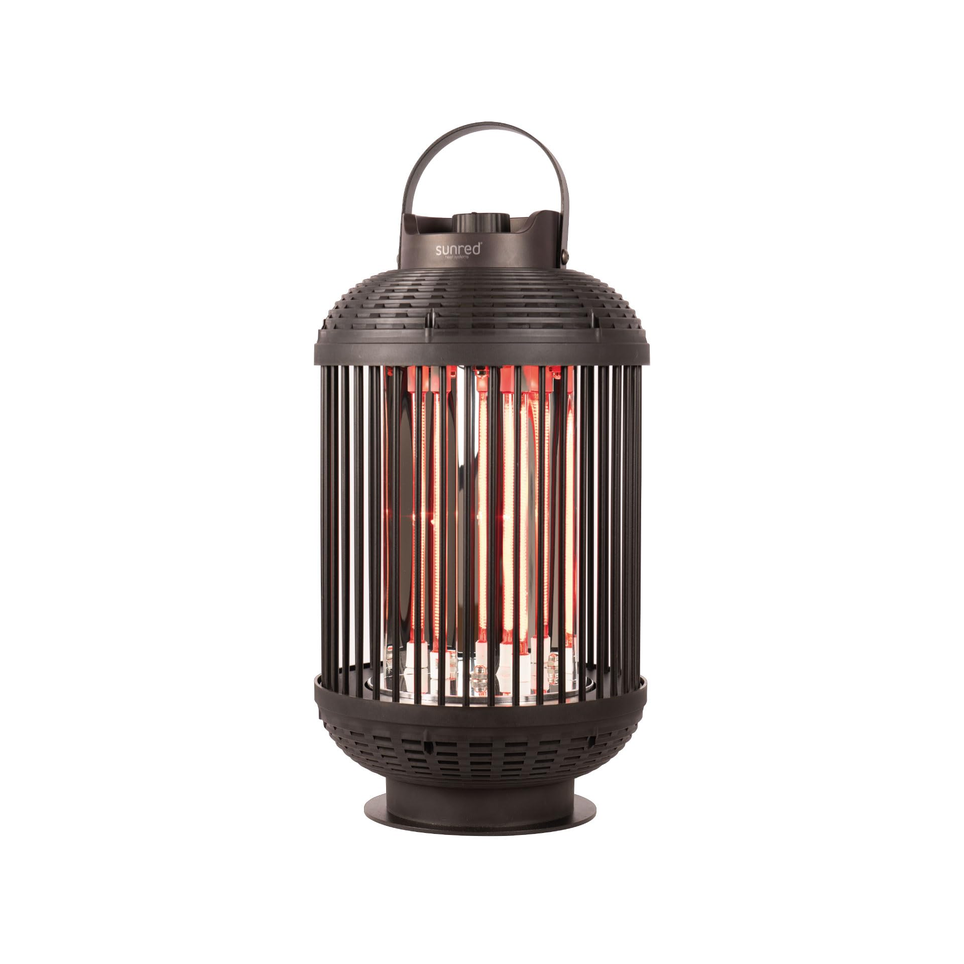 Sunred Grzejnik stołowy Indox, 1200 W, halogenowy, czarny
