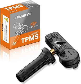 Jsueng 56029398AB TPMS Sensor, 1-Pack Tire Pressure Monitoring System Sensor fit for Jeep Wrangler JK Chrysler Dodge Ram 1500 2500 3500 Replaces 56029398AA 68241067AA 68241067AB 433MHz