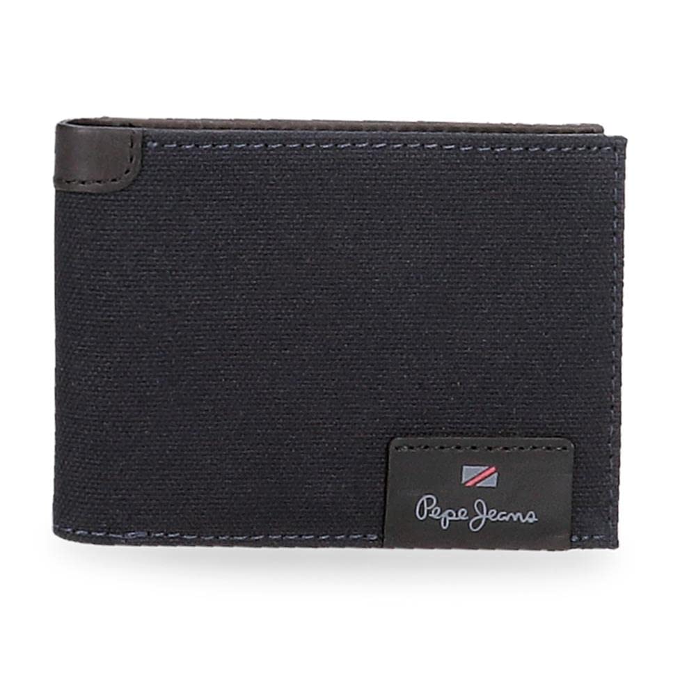 Pepe Jeans Hilltop Horizontal Wallet with Purse, Unique, Blue, única, Horizontal Wallet with Purse