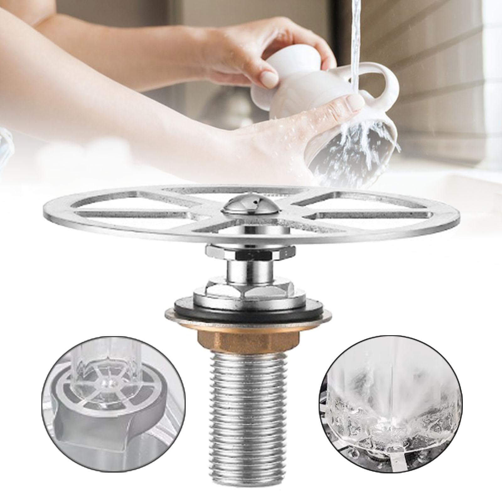 Enjuagador de Vasos, Limpiador de Vasos, Lavavasos, Accesorios para Fregaderos de Cocina, Accesorio Limpiador de Vasos, Limpiador de Botellas para Coc, Regular
