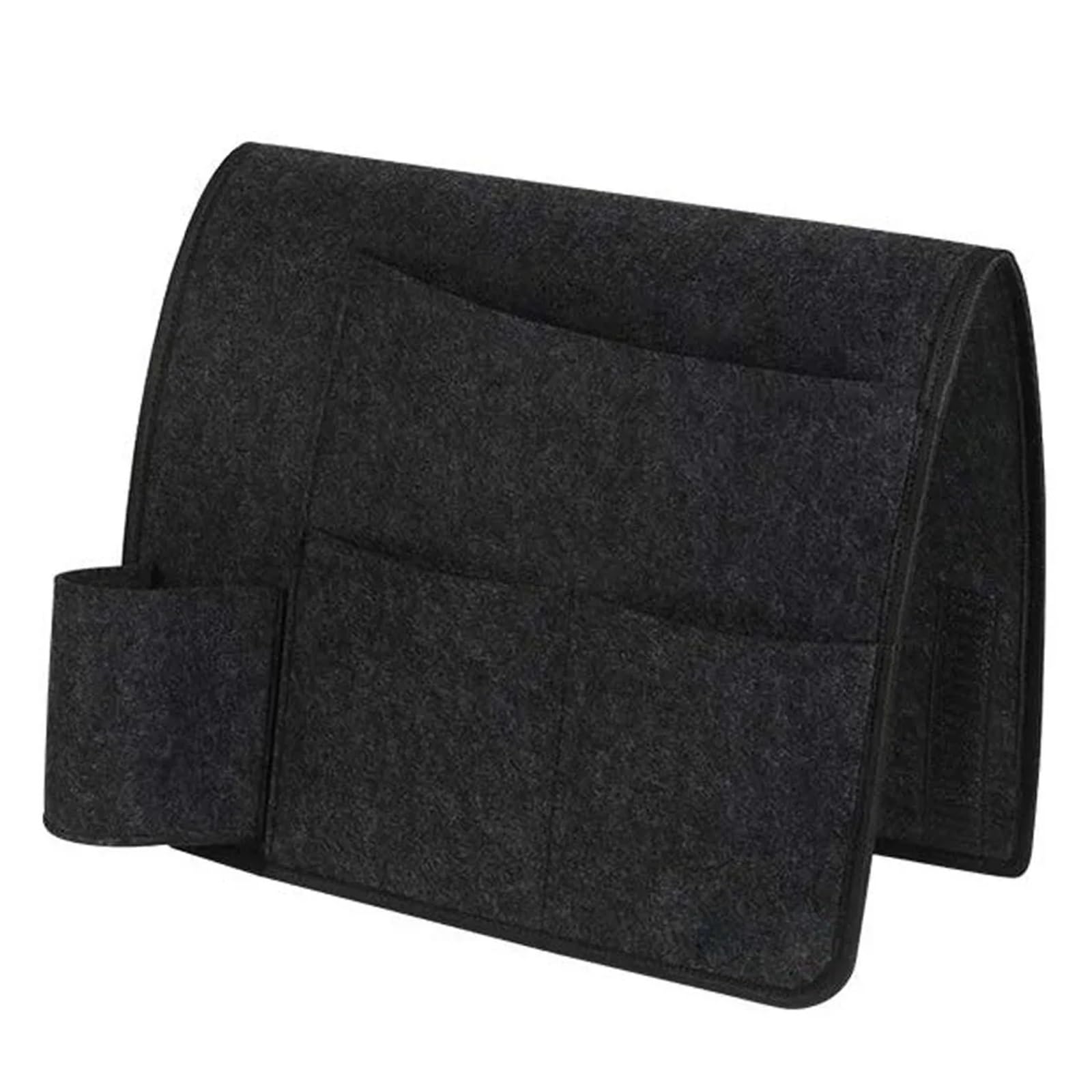 BDFJEDS Couch Armrest Organizer Bedside Hanging Storage Pocket Mobile Phone Remote Control Water Bottle Felt Bed Sofa Organizer(Color-02)