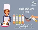 LB RAY Cooking Spray Rice Bran Oil - Low-Calorie, 100% Oil Spray, No Gases, Emulsifiers, and Water (200 ml, Pack of 1) gallery image