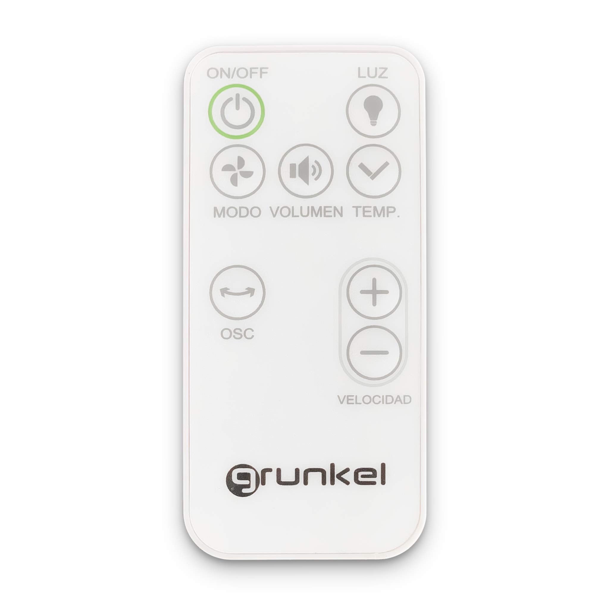 Grunkel - Fan Silence Plus Ventilador de Pie silencioso con Mando a Distancia, 12 velocidades