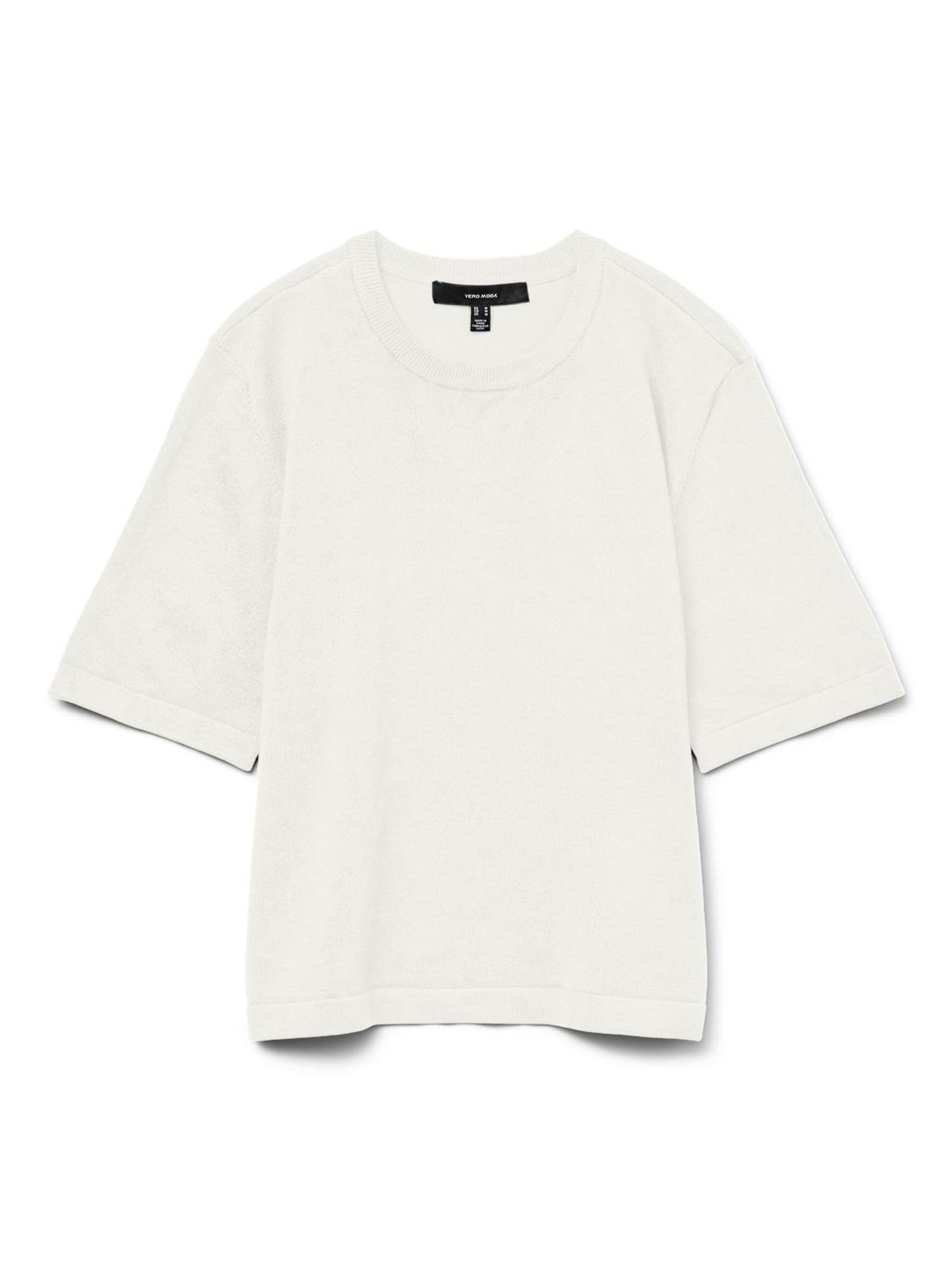 VERO Moda Female Knitted Jumper VMSILJE Jumper, Snow White, XS