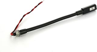 PilotLights Mini Gooseneck Panel Light, Map Light, Post Light - White LED, 24VDC