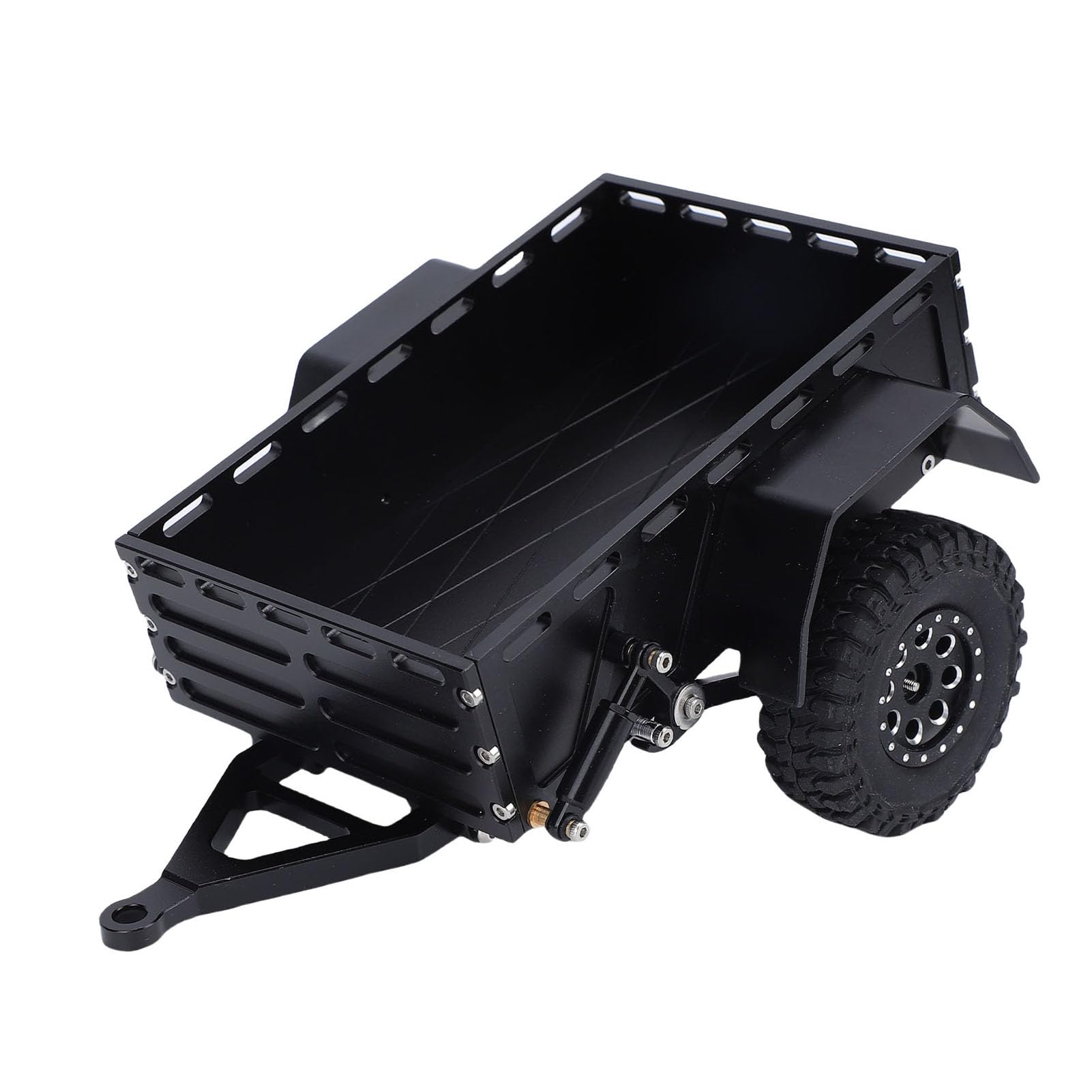Sonew Przyczepa do RC Aluminiowa Przyczepa Użytkowa do /18 Scale RC Crawler