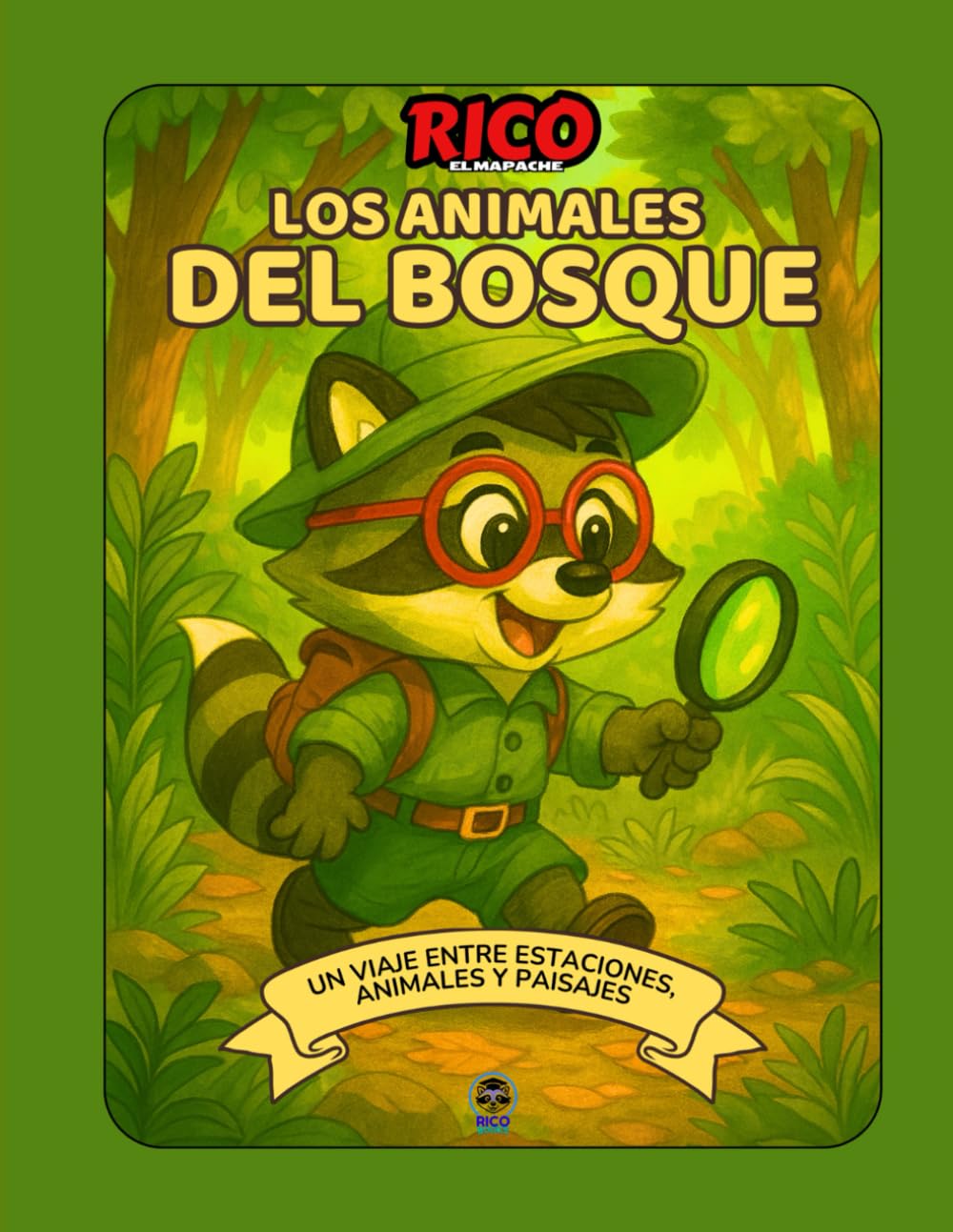 Rico y los Animales del Bosque – Descubre la naturaleza para niños de 4 a 8 años