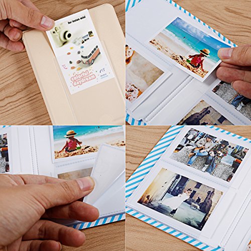 Sprite Science Fujifilm Instax Mini Photo Album 64 Pockets Pink - Thumbnail 7
