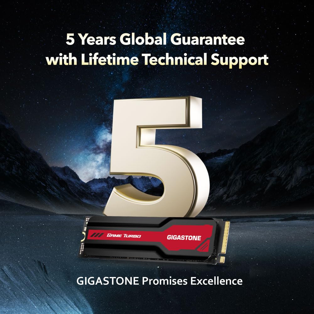 Amazon.com: Gigastone Game Turbo PCIe Gen4x4 SSD 2TB, Speed Up to